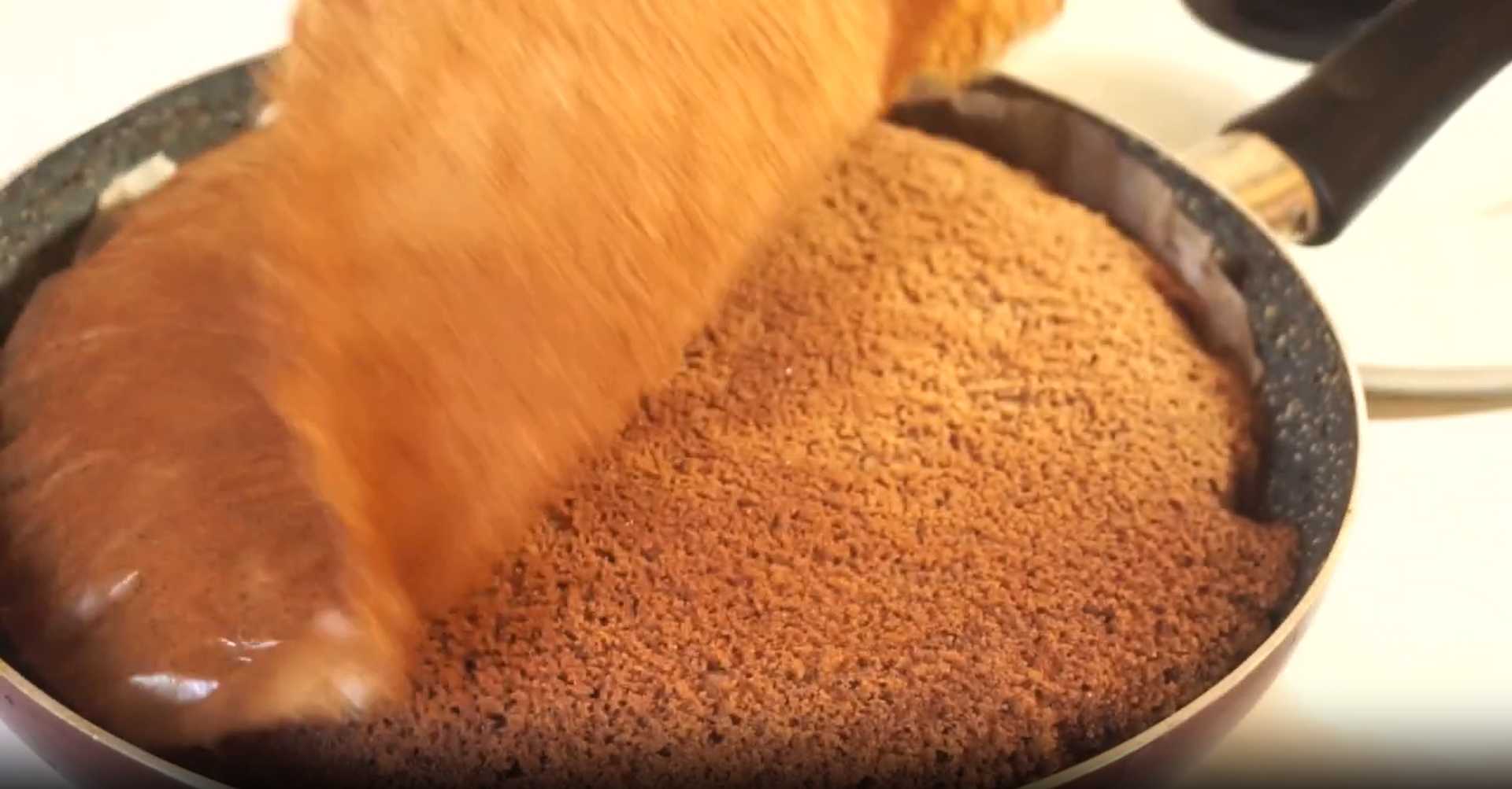 Gâteau au chocolat à la poêle - Étape 9