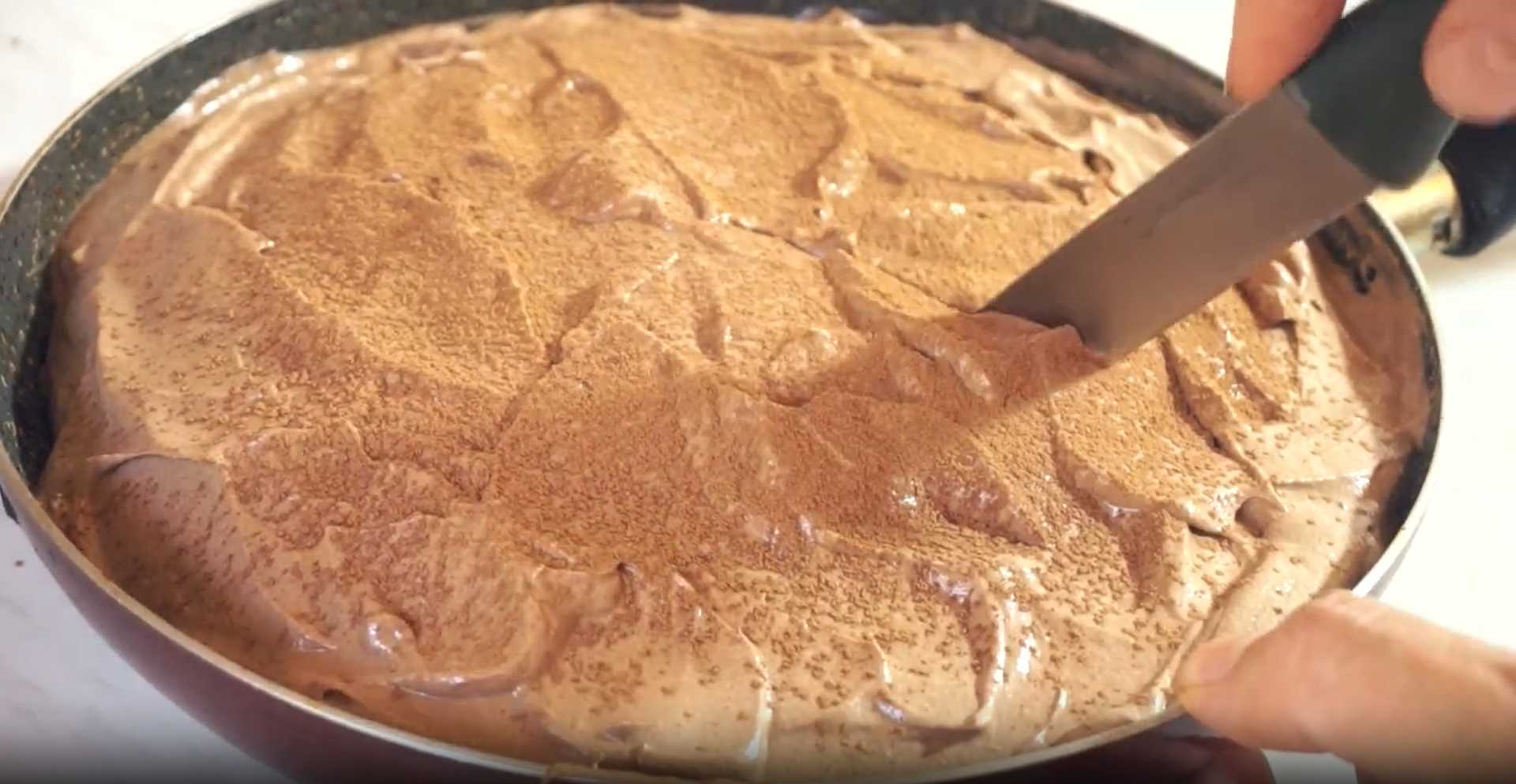 Gâteau au chocolat à la poêle - Étape 14