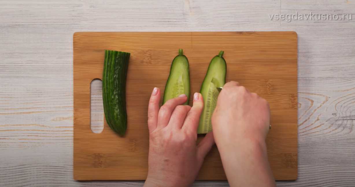 Salade de Kani japonaise, étape 6