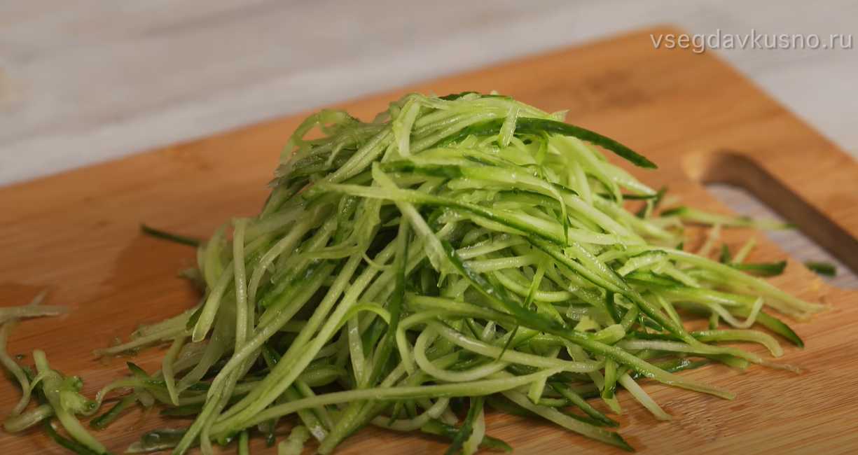 Salade japonaise Kani Étape 7