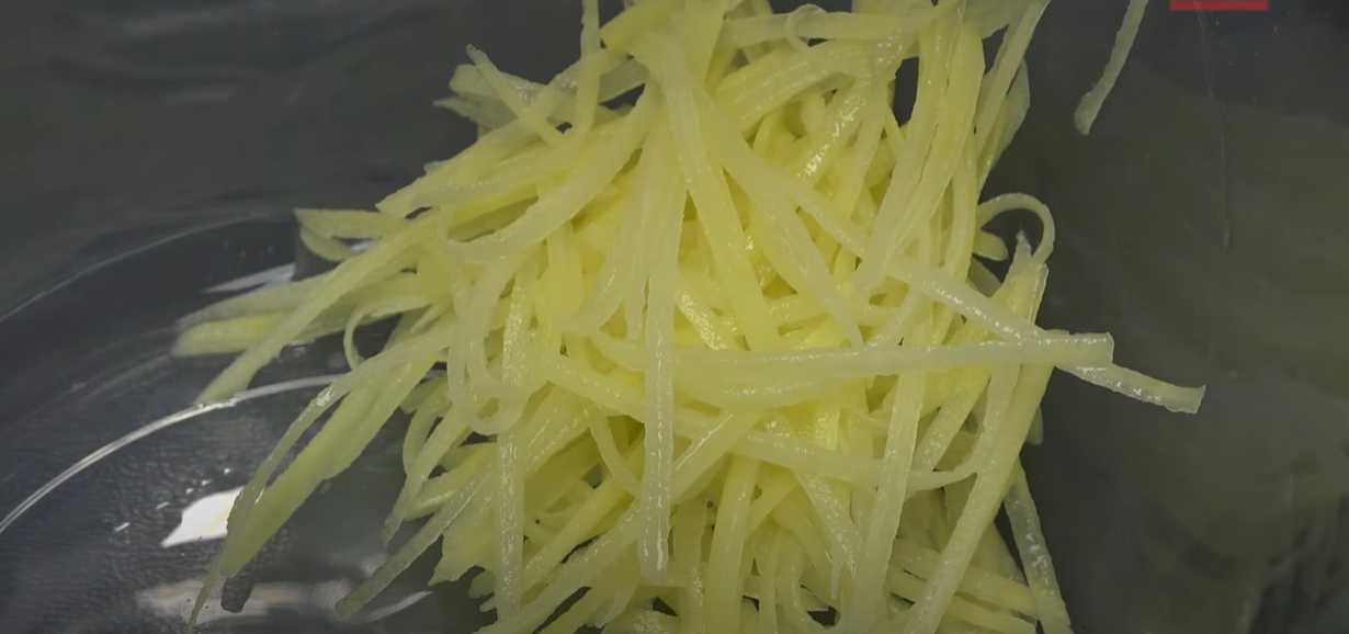 Tarte aux pommes de terre - Étape 1