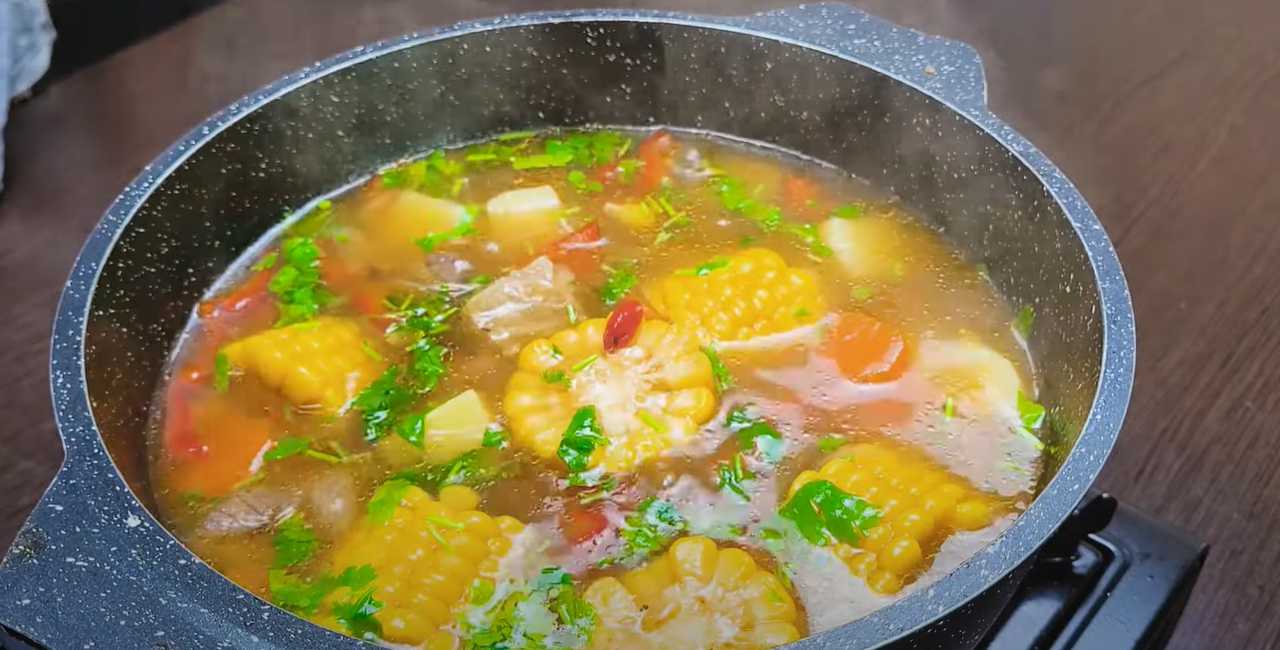 Soupe de maïs en épi - Étape 11