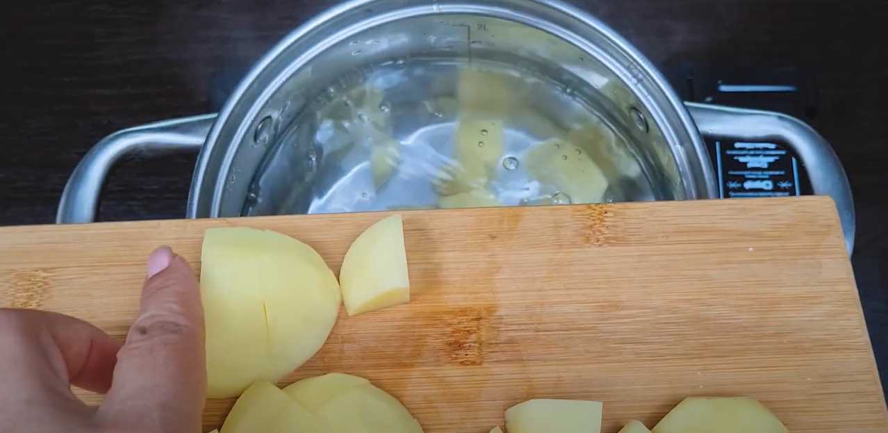 Soupe facile aux boulettes de viande - Étape 4