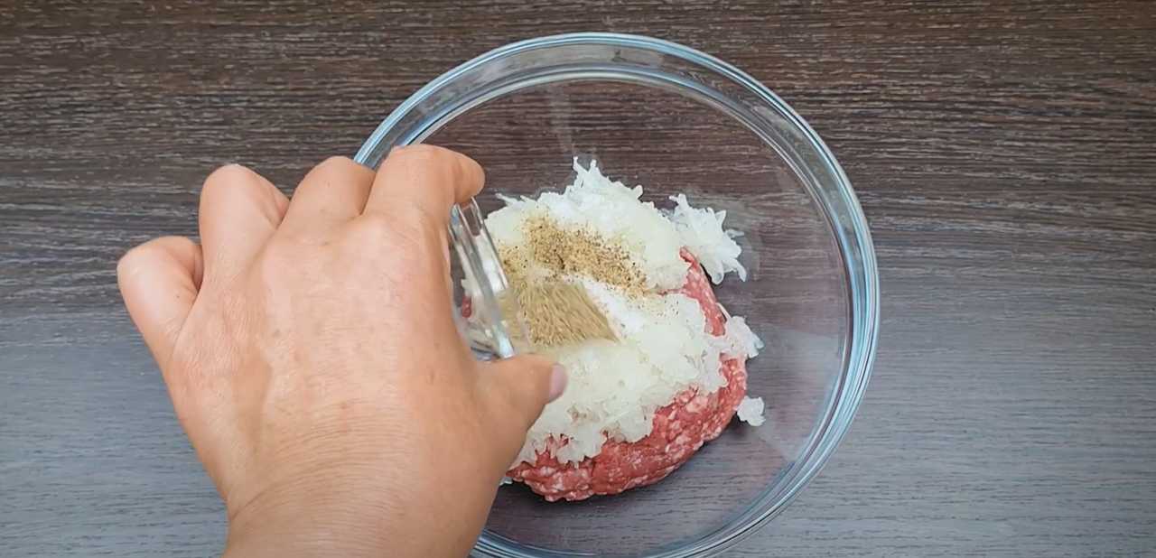 Soupe facile aux boulettes de viande - Étape 2