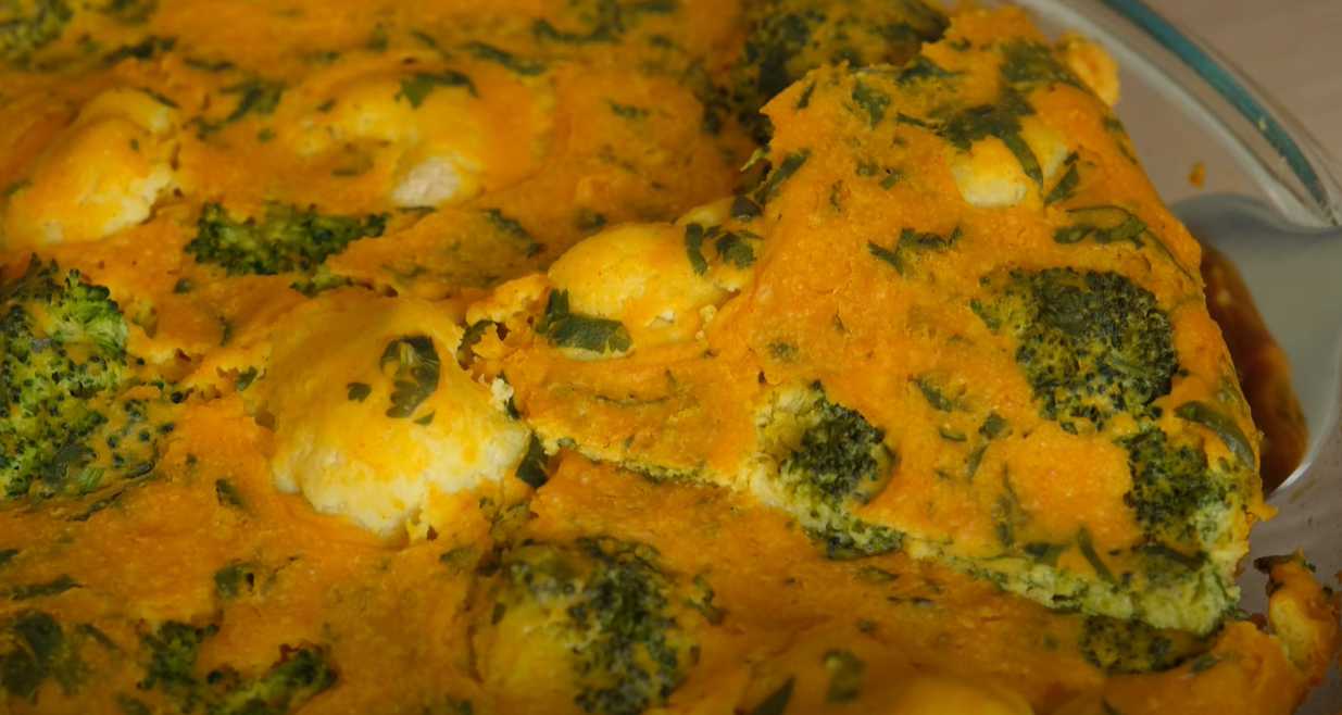 Brocoli et chou-fleur cuits au four avec du tofu - Étape 9