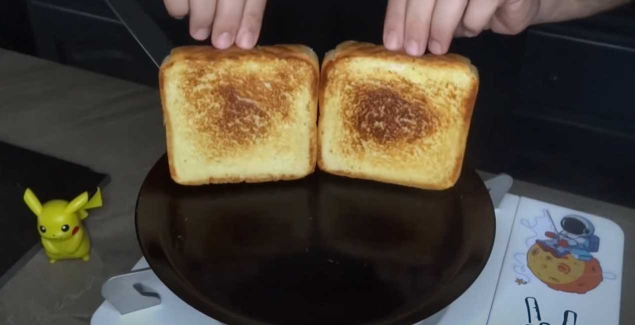 Sandwich classique au beurre de cacahuète et à la confiture - Étape 4