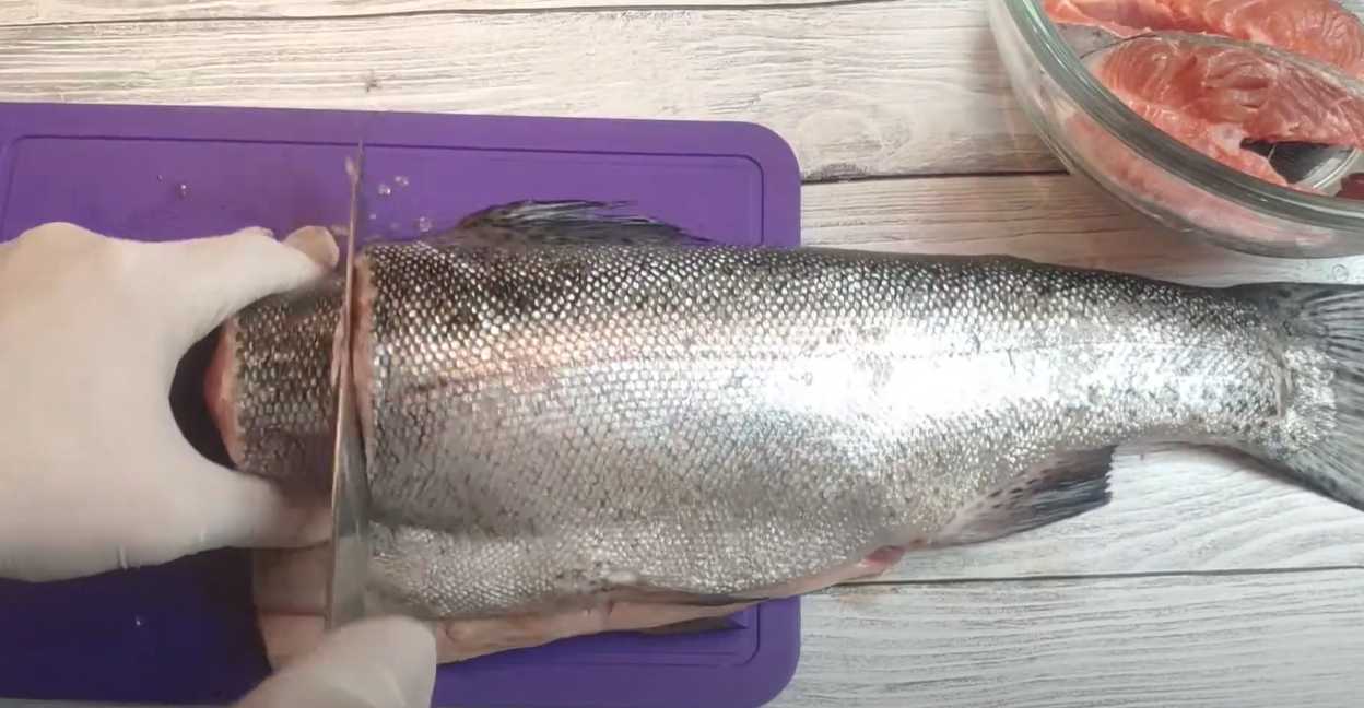 Truite grillée au charbon de bois - Étape 3