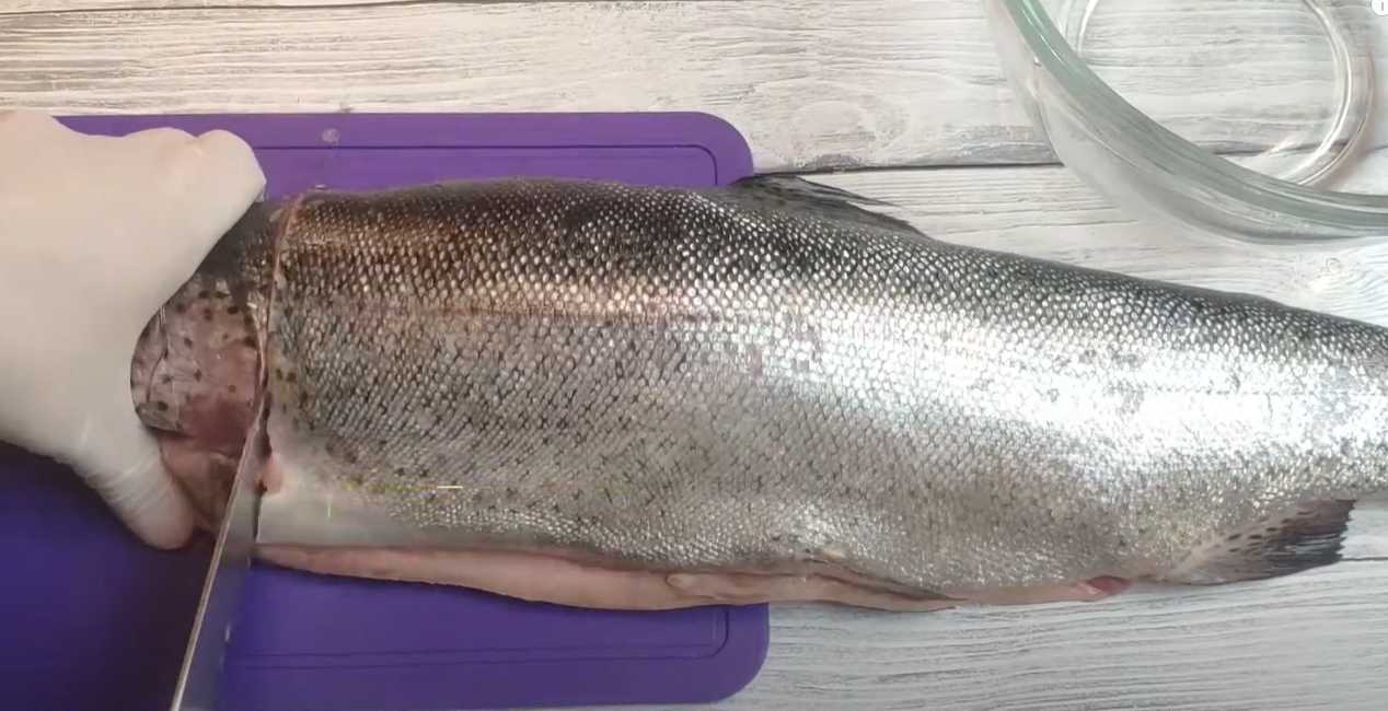 Truite grillée au charbon de bois - Étape 2