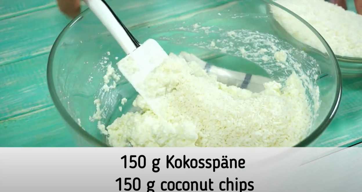 Gâteau au fromage chocolat et noix de coco - Étape 3