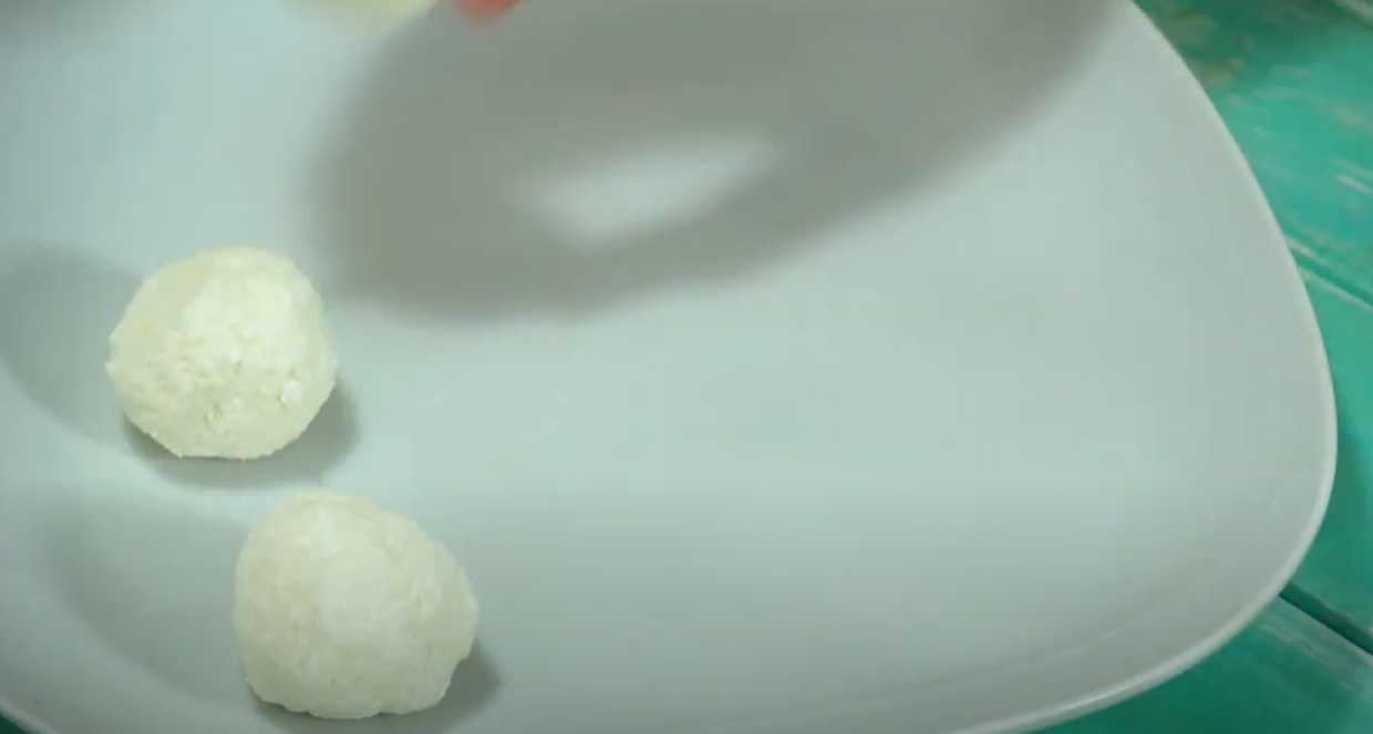 Gâteau au fromage au chocolat et à la noix de coco - Étape 4