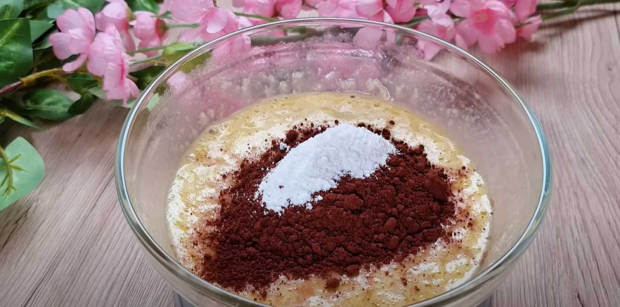 Tarte au chocolat et à la banane sans sucre - Étape 4