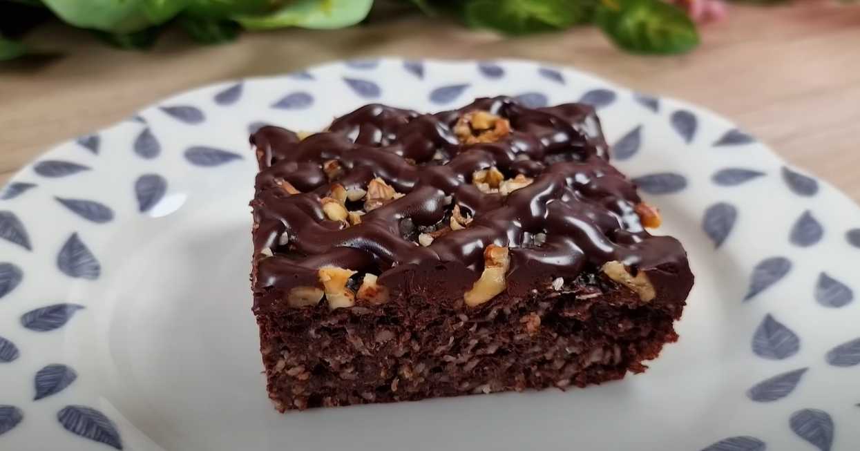 Tarte au chocolat et à la banane sans sucre - Étape 10