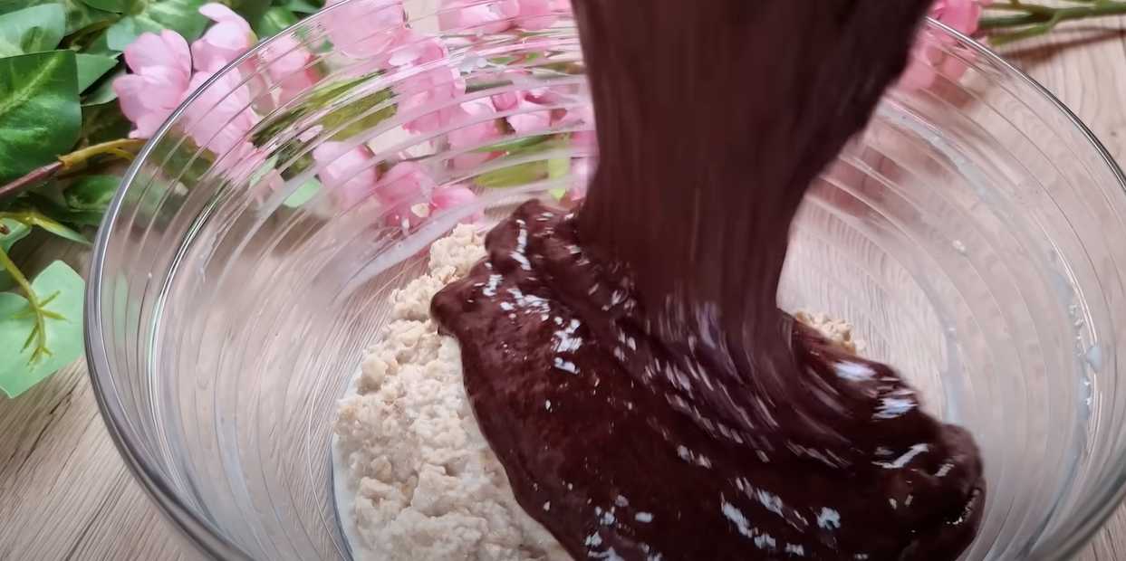 Tarte au chocolat et à la banane sans sucre - Étape 5