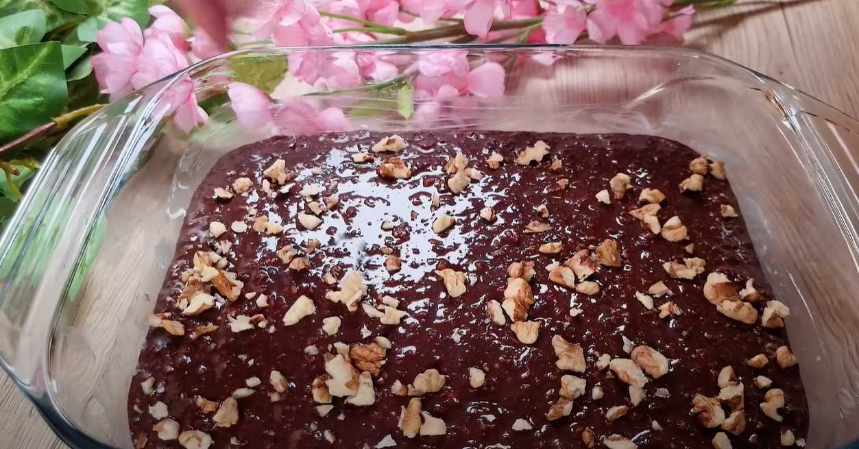 Tarte au chocolat et à la banane sans sucre - Étape 7