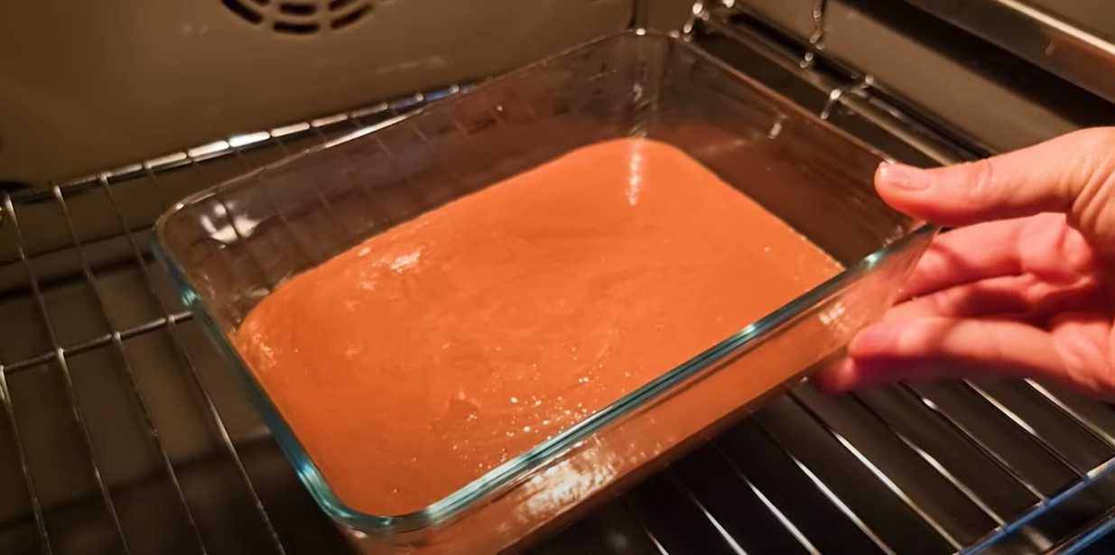 Gâteau protéiné à l'avoine et aux fraises - Étape 3