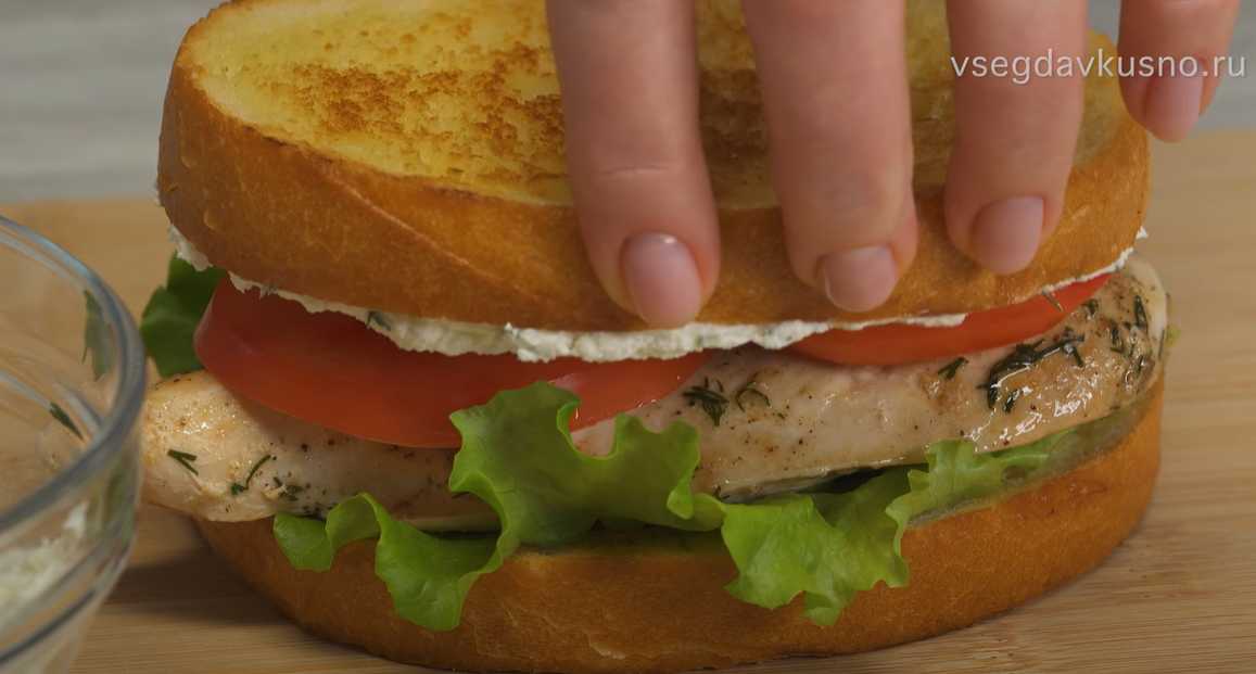 Sandwich au poulet de Dilly - Étape 11