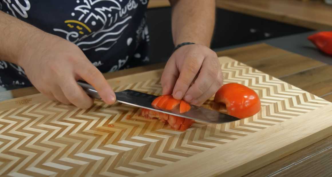 Poivrons rouges farcis à la feta - Étape 6