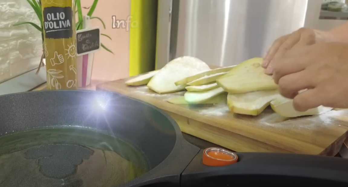 Aubergines farcies à la poêle - Étape 4