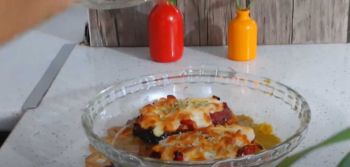 Aubergines à la mozzarella - Étape 12