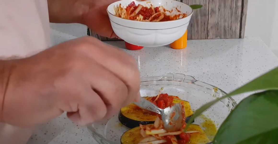 Aubergines à la mozzarella - Étape 9