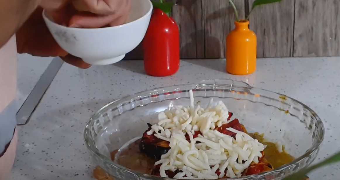 Aubergines à la mozzarella - Étape 11