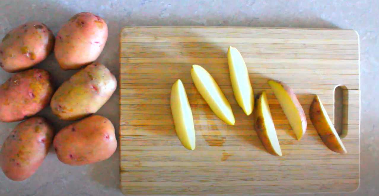 Pommes de terre campagnardes au four - Étape 1