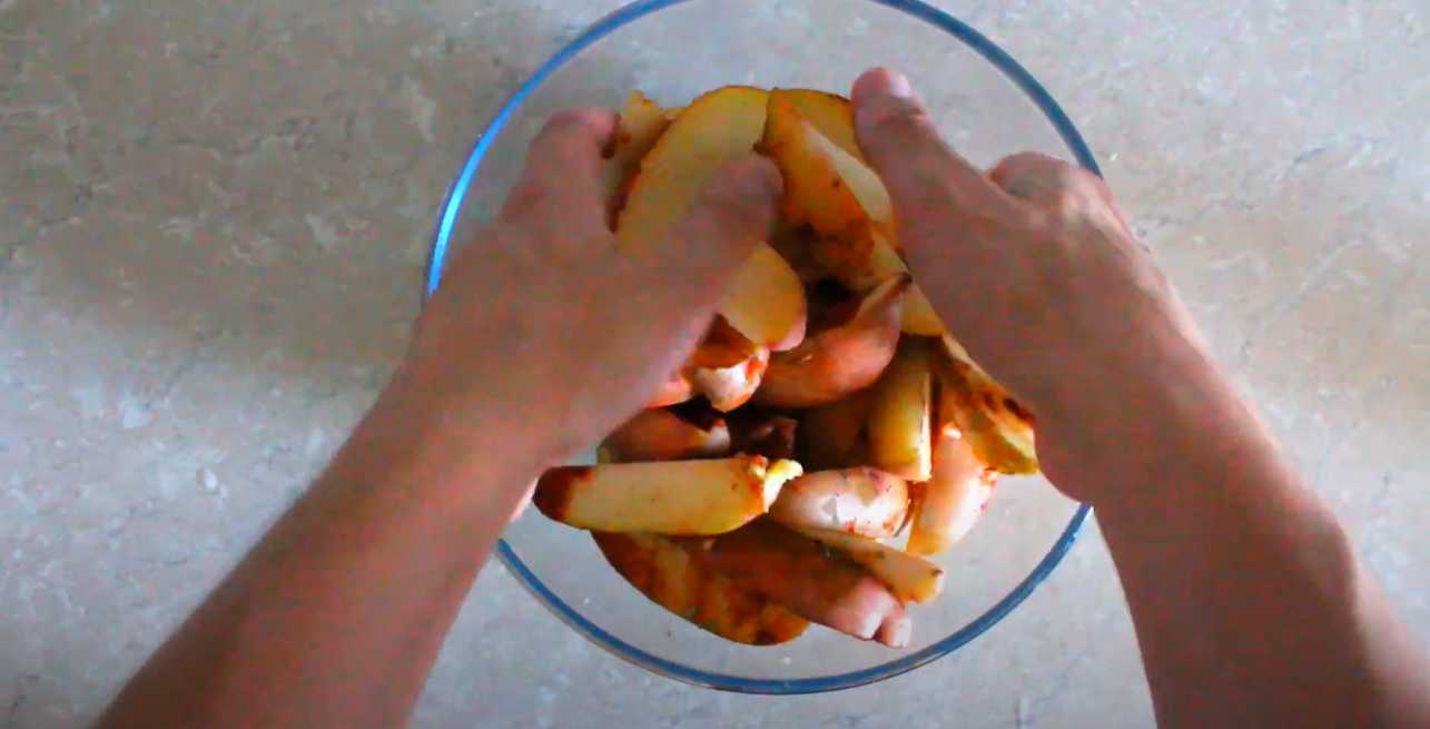 Pommes de terre campagnardes au four - Étape 3