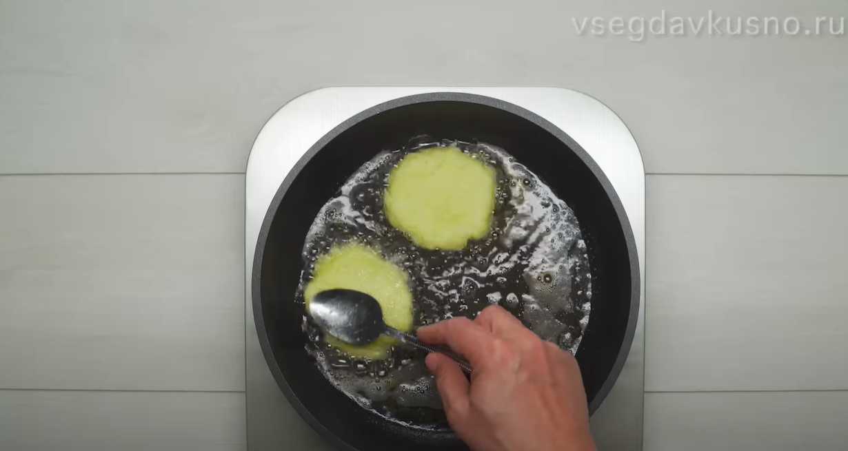 Crêpes de pommes de terre - Étape 11