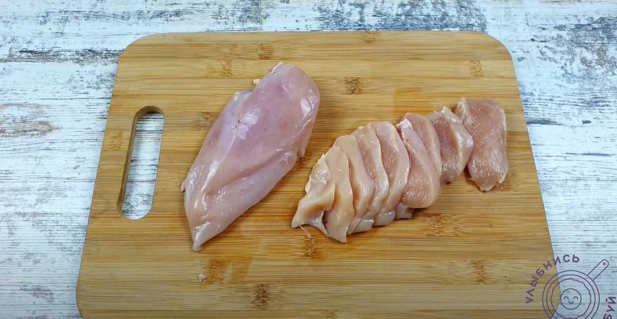 Poulet en « nuage de protéines » - Étape 2