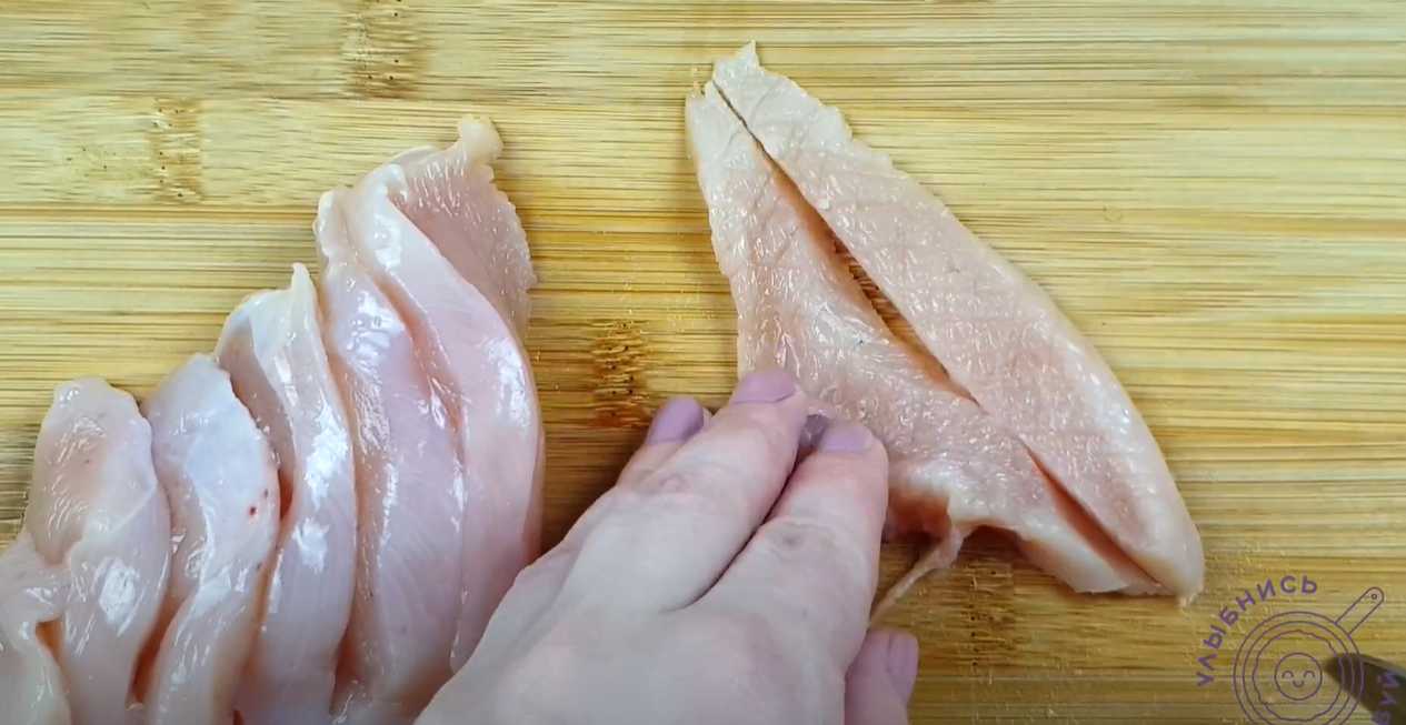 Poulet en « nuage de protéines » - Étape 3