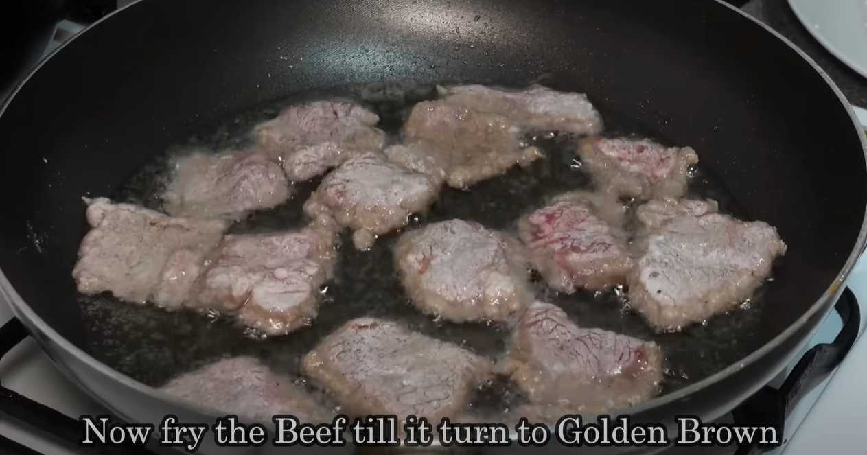 Bœuf mongol - Étape 6