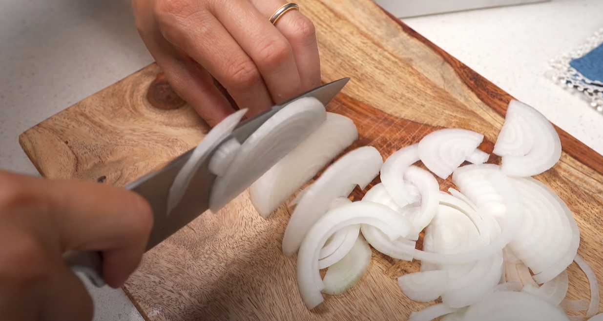 Omelette espagnole aux pommes de terre - Étape 1