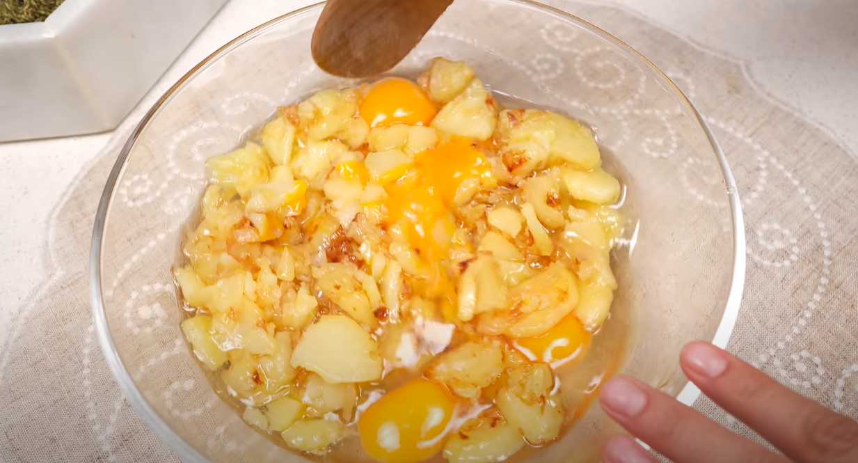 Omelette espagnole aux pommes de terre - Étape 5