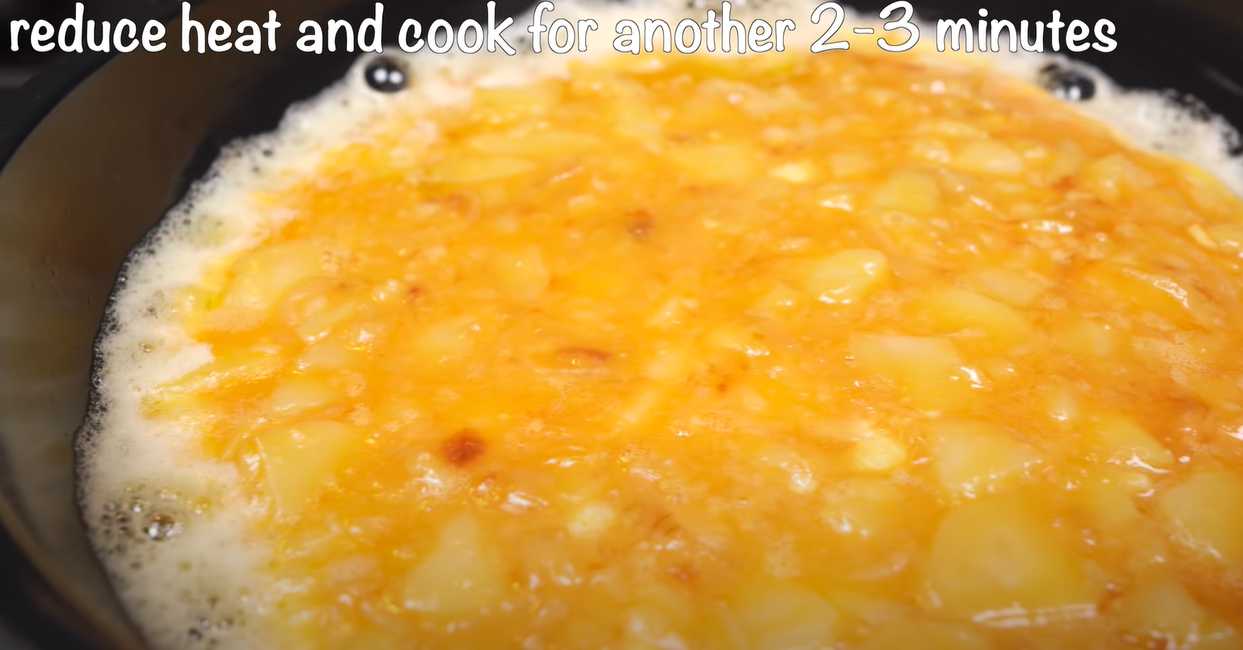 Omelette espagnole aux pommes de terre - Étape 8