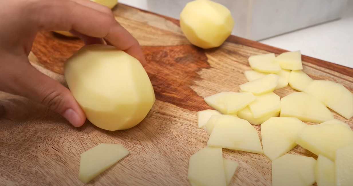 Omelette espagnole aux pommes de terre - Étape 3