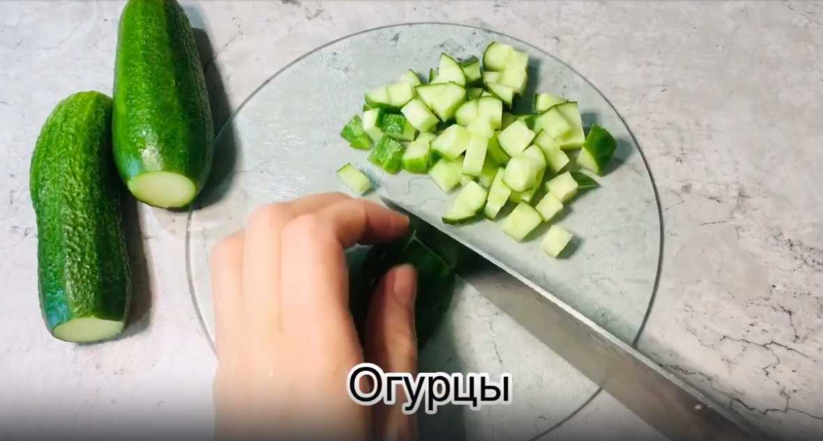 Okroshka au lait - Étape 4