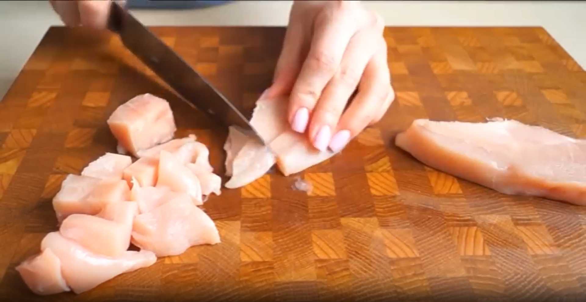 Casserole de filets de poulet - Étape 1