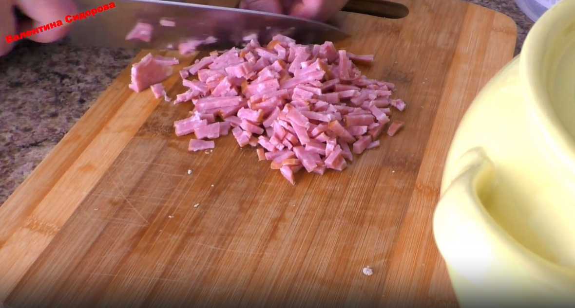 Okroshka sans pommes de terre au kéfir - Étape 6