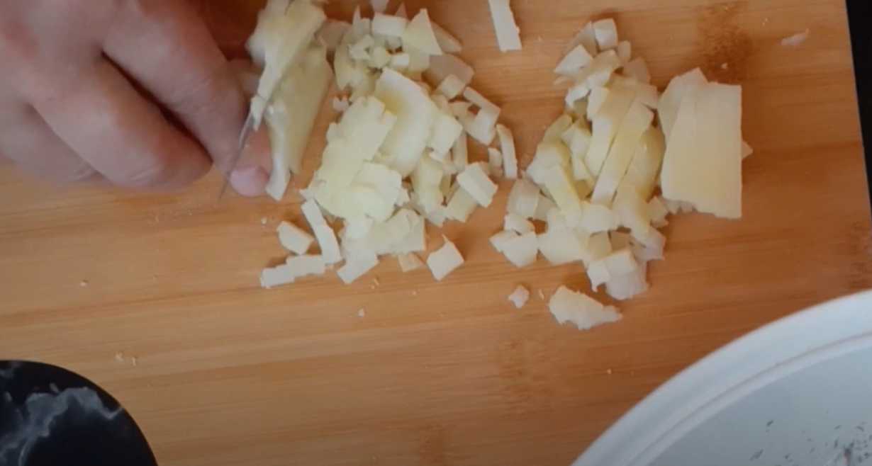 Okroshka au poisson et au kvas - Étape 5