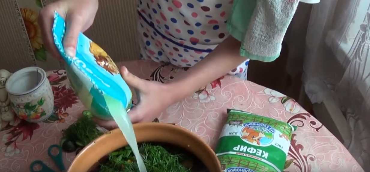 Okroshka aux betteraves et au kéfir - Étape 9