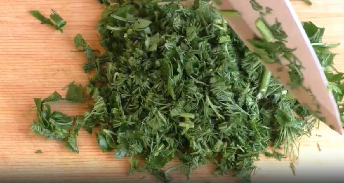 Okroshka au kvas et à la viande - Étape 3