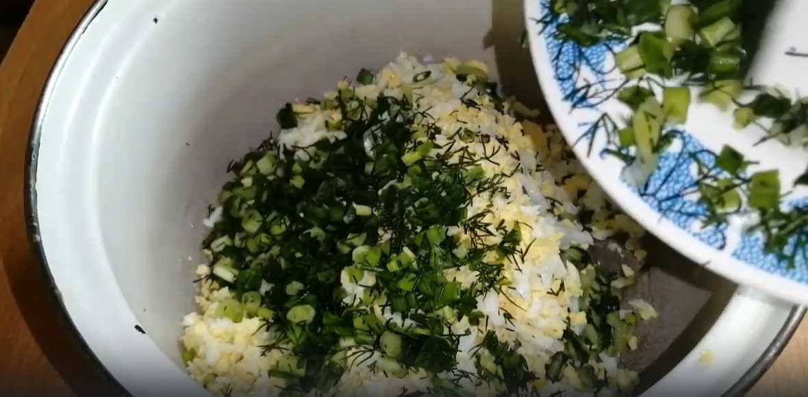 Okroshka à la crème fraîche et à l'eau citronnée - Étape 3