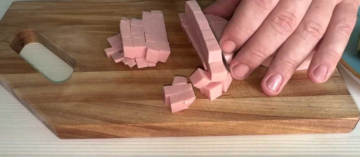 Okroshka à la bière - Étape 2