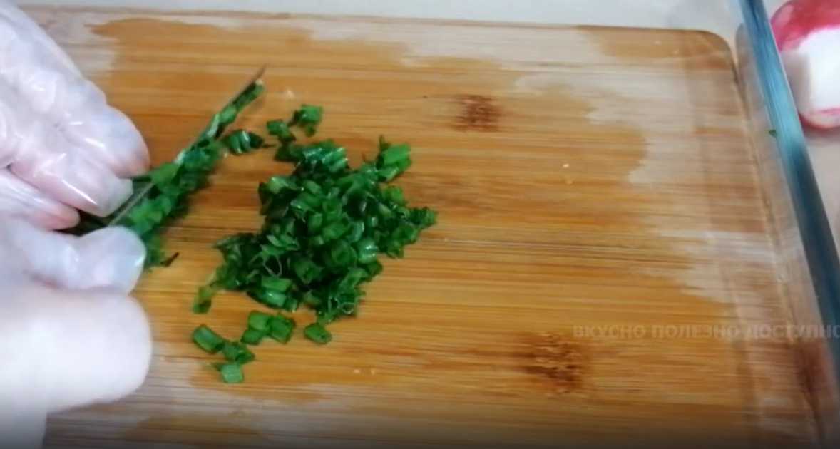 Okroshka à la saucisse cuite au tandoor - Étape 2