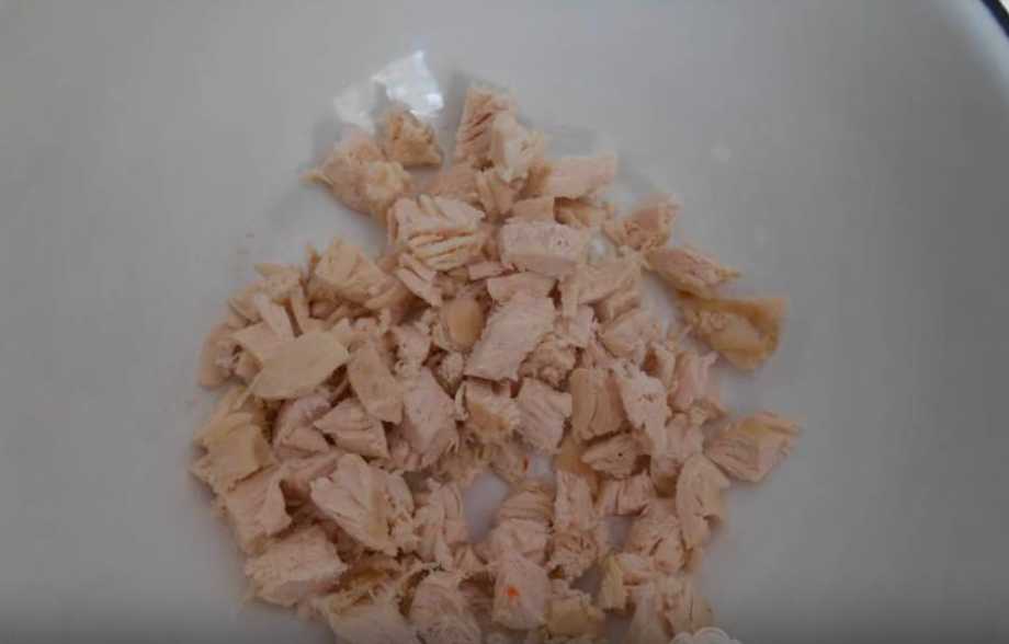 Okroshka saine au kéfir - Étape 1