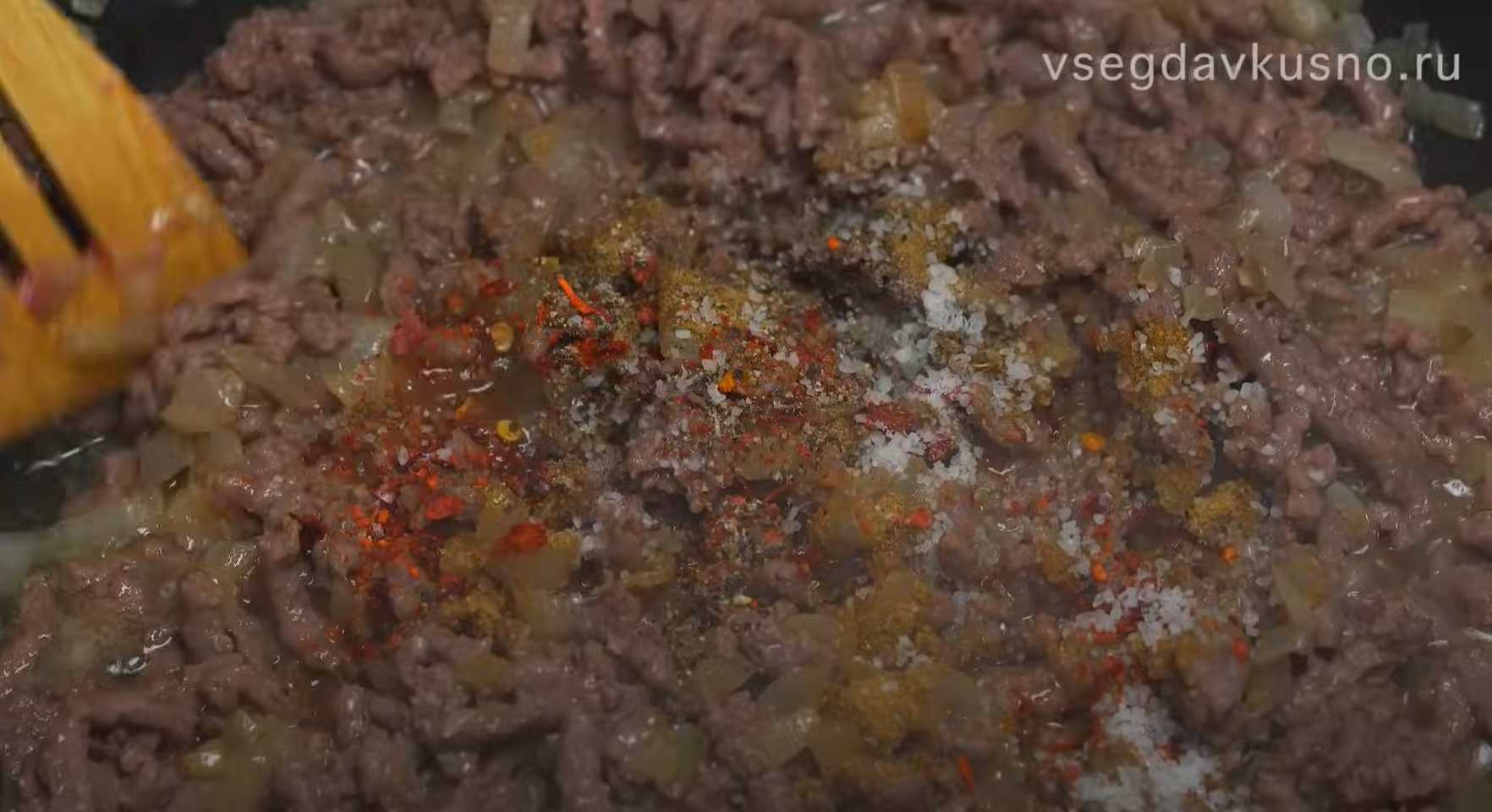 Gratin de pommes de terre à la viande hachée - Étape 5