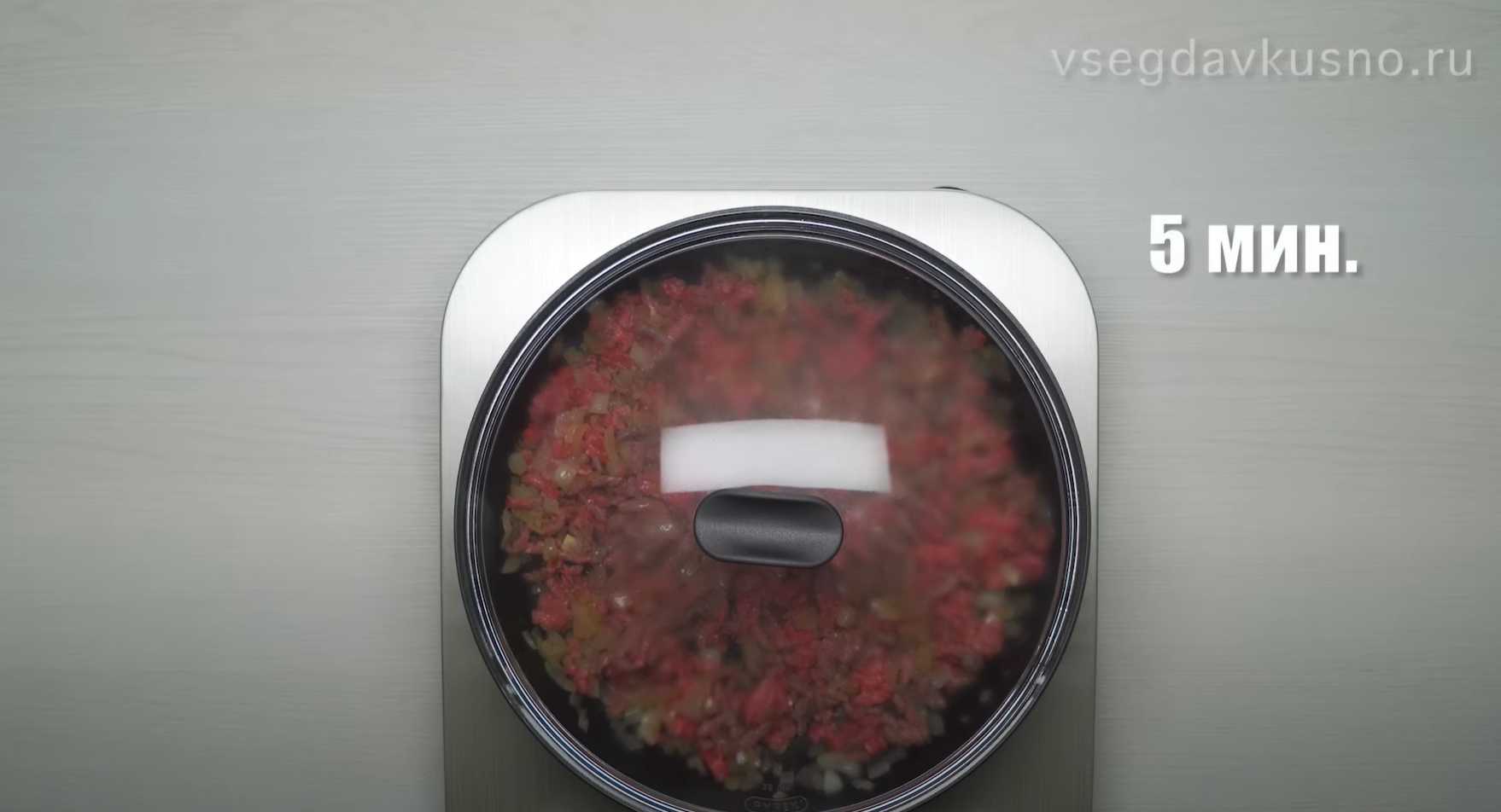 Gratin de pommes de terre à la viande hachée - Étape 4