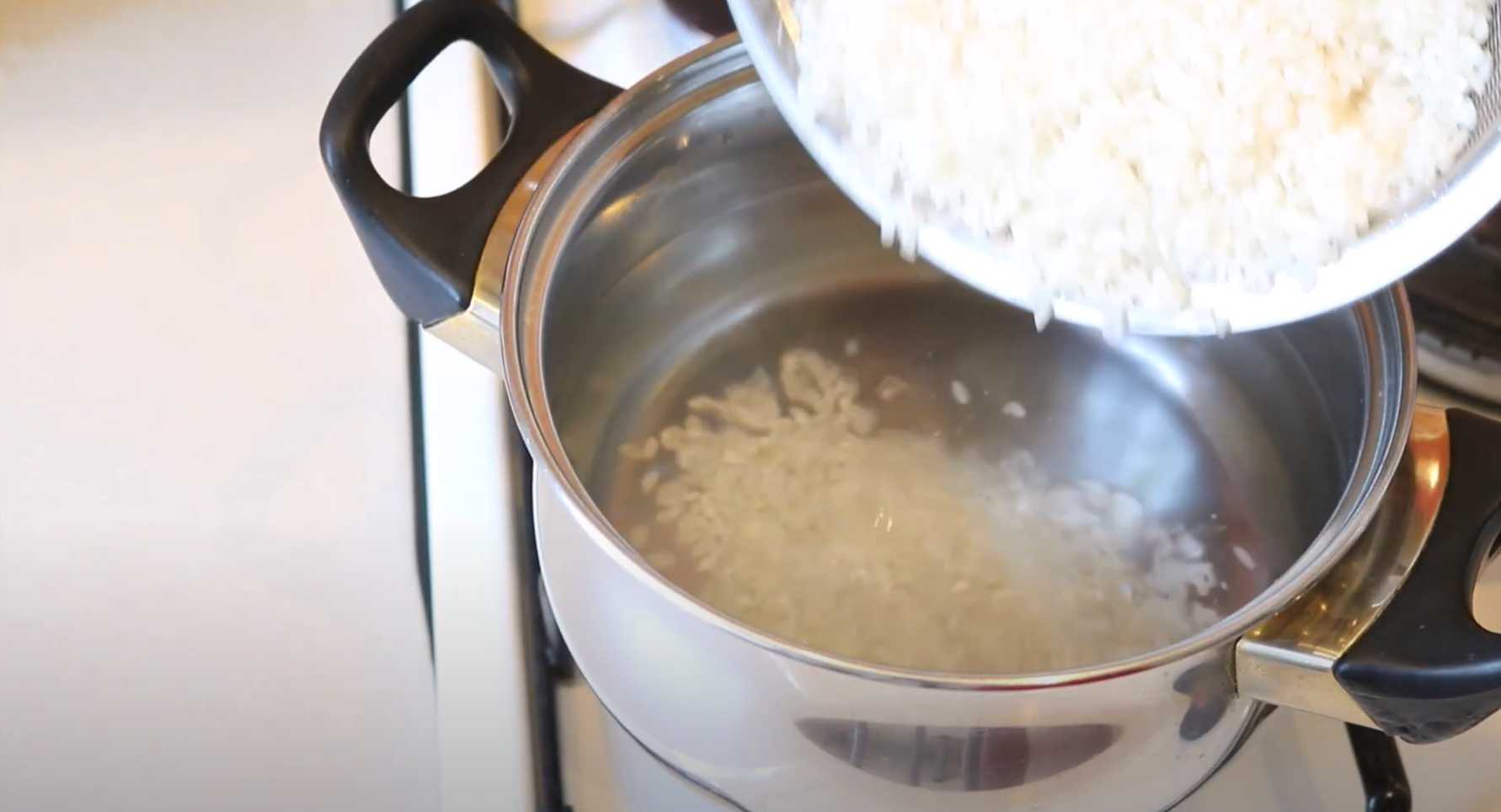 Bouillie de riz au lait concentré - Étape 2