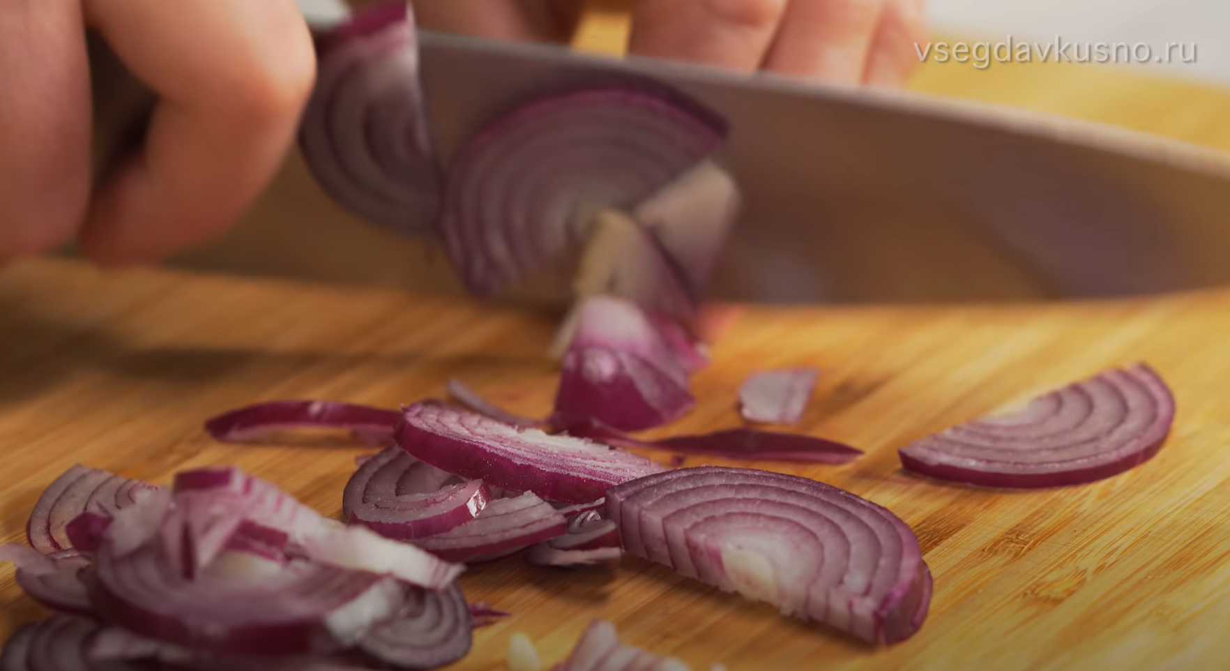Salade de pommes de terre aux harengs et cornichons - Étape 5