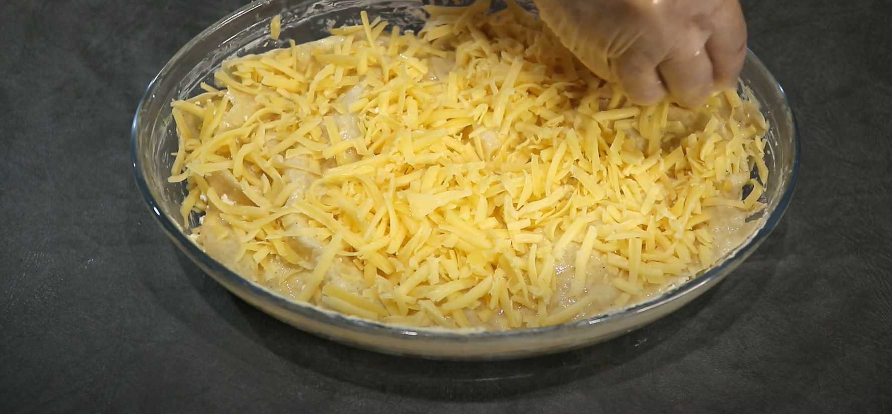 Lavash Achma au fromage blanc et au fromage - Étape 7